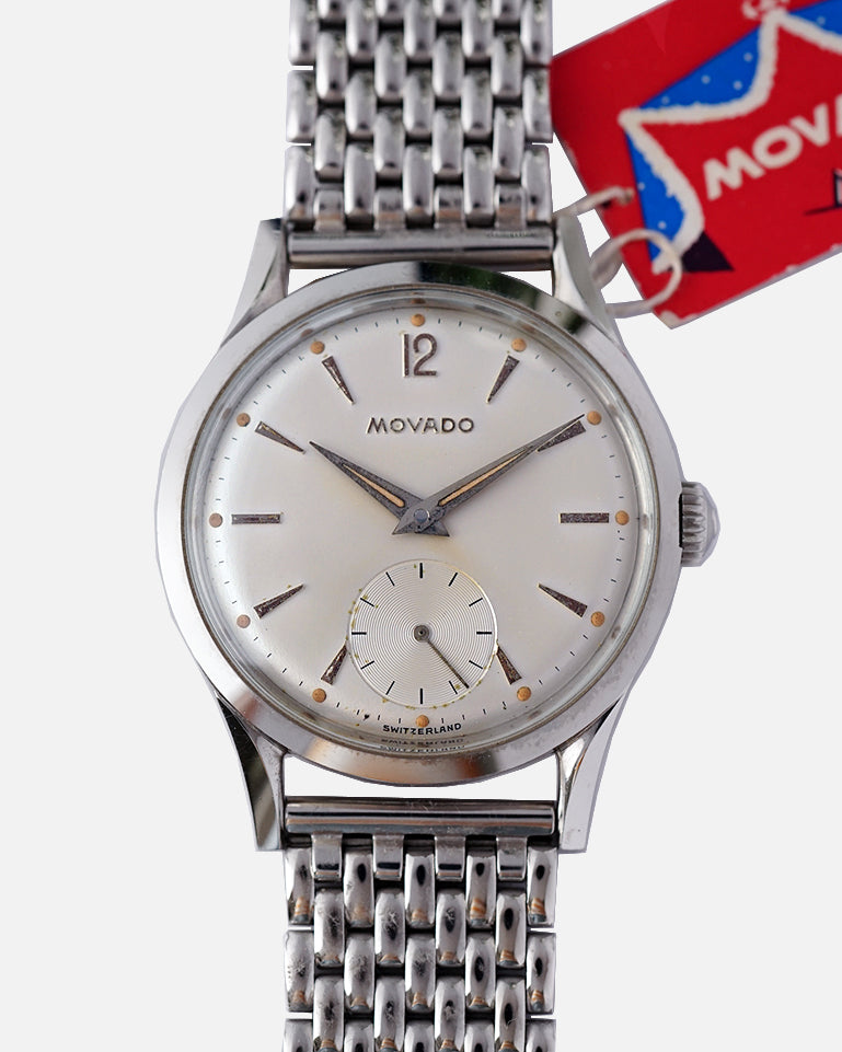 NOS* 1950s Movado | François Borgel Case | Ref. 18141  Cal. 128 | 35mm