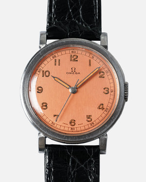 RARE* 1938 Omega Medicus Pink-Salmon Dial | Fagiolino | Ref. CK 2015 | Caliber 23.4SC | 35mm