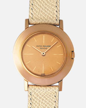 1958 Patek Philippe Disco Volante | Pink On Pink | Ref. 2594 | 18kt Rose Gold