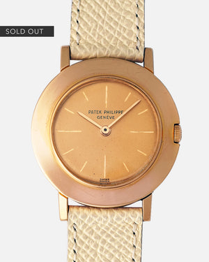 1958 Patek Philippe Disco Volante | Pink On Pink | Ref. 2594 | 18kt Rose Gold