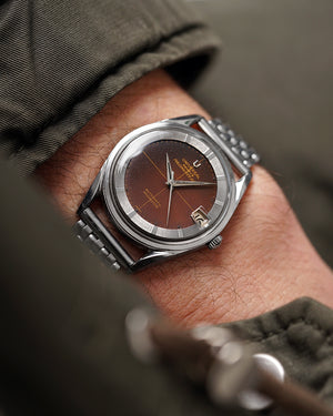 1960 Tropical Universal Genève Polerouter | Coffee Bean Matte Dial | Ref.204610-2 | Unpolished