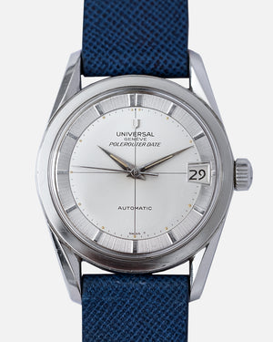 1964 Universal Genève Polerouter Date | Microtor | Big Crown | Cross-Hair Dial | Ref.204612-1