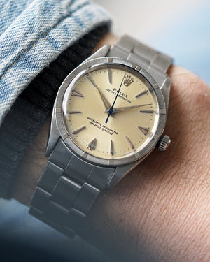 1960 Rolex Oyster Perpetual Ref. 1007 | Rare Arrowhead Indexes | With Box