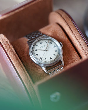 1950s Movado Sport | François Borgel Case | Rare Jumbo 35mm Stepped Bezel | Ref. 18615