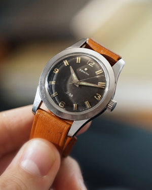 *VERY RARE* 1958 Zenith S.58 Mark 1 | “Scaphandre” | Cal. 120 | With Original Strap and Buckle