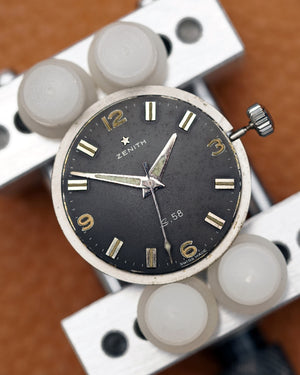 *VERY RARE* 1958 Zenith S.58 Mark 1 | “Scaphandre” | Cal. 120 | With Original Strap and Buckle