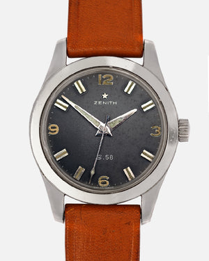 *VERY RARE* 1958 Zenith S.58 Mark 1 | “Scaphandre” | Cal. 120 | With Original Strap and Buckle