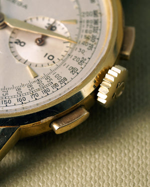 1956 Omega Rare Pulsations and Tachymetre Dial | Cal.320 | Ref. OT 2278 | 18Kt Gold |  | With Original Buckle