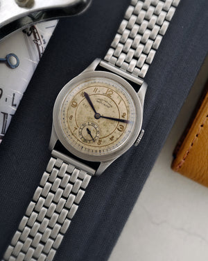 1930s Movado Cronomètre Wide Flat Bezel  | Ref. 12706  | Cal.75