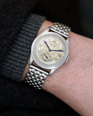 1930s Movado Cronomètre Wide Flat Bezel  | Ref. 12706  | Cal.75