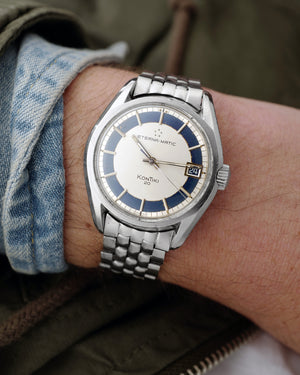 *RARE* 1970 Eterna-Matic KonTiki 20 | Ref. 130FTT | Gay Frères Bracelet
