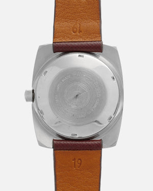 1960s Favre Leuba Automatic Duomatic | 'Burgundy Dial'