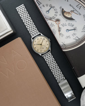 1940s Movado 'Raised Breguet Numbers' Calatrava Style | Large 35mm | Cal. 125 | Ref. 18114