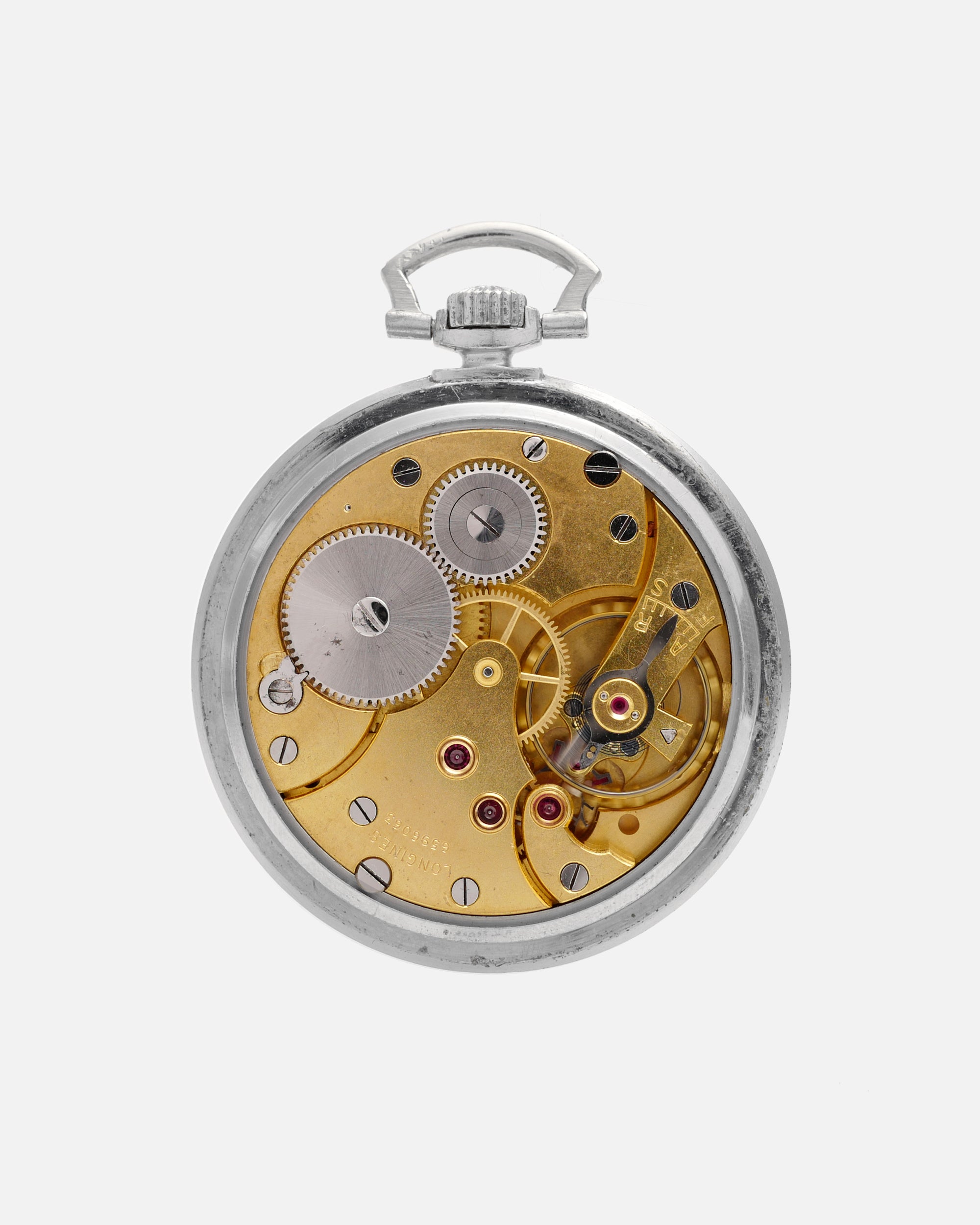 1943 Longines Pocket Watch Ref. 3450 | Sector Dial | Stepped Case | Extract From Archives