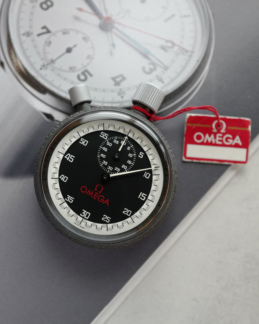 *NOS* 1970s Omega Stopwatch | Model MG6408 | Cal. 8160A | Full Set