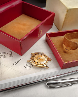 *MINT* Omega Constellation Pie-Pan Deluxe |  Ref. 168005/6 | 18Kt Rose Gold | 'Dog Leg' Lugs | With Box