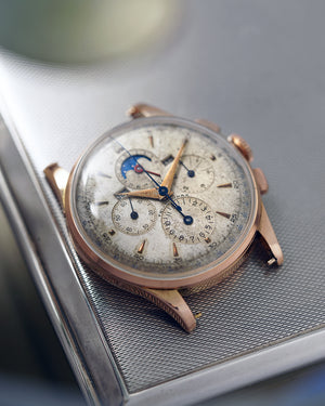 1949 Universal Genève Tri-Compax | Jumbo 37.5mm | 18K Rose Gold | Ref. 12296 | Cal. 481