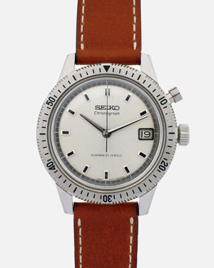 *MINT* 1966 Seiko Mono-Pusher Chronograph | Ref. 5717-8990 | Japan Olympics Torch Caseback