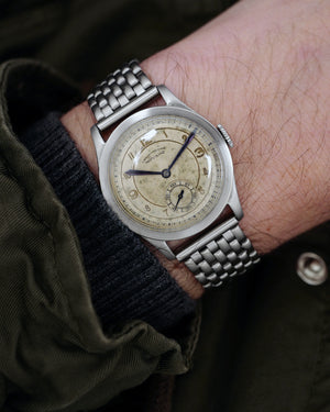 1930s Movado Cronomètre Wide Flat Bezel  | Ref. 12706  | Cal.75