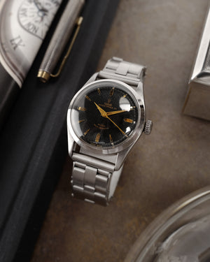 *RARE* 1950s Tudor Oyster Prince 34 | 'Black Waffle Dial' | Ref. 7909