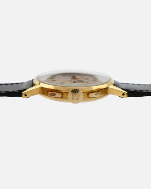 1956 Omega Rare Pulsations and Tachymetre Dial | Cal.320 | Ref. OT 2278 | 18Kt Gold |  | With Original Buckle
